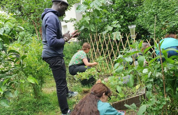 Association Halage : Jardin solidaire l’Univert / Paris